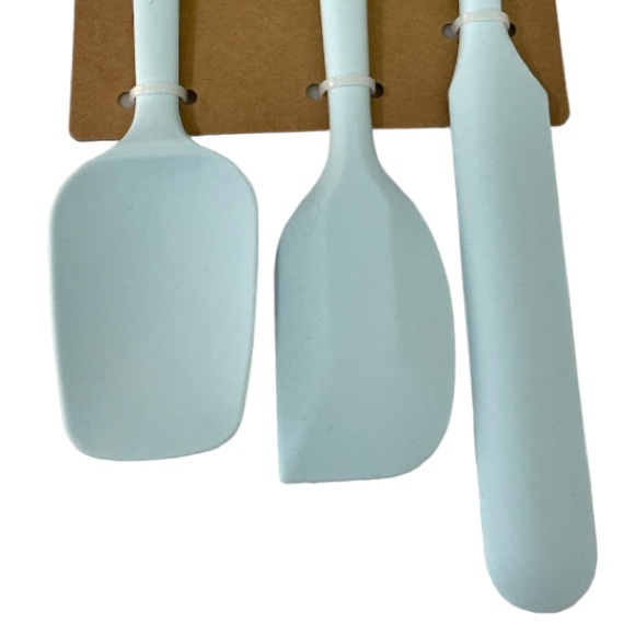 NEW Rae Dunn FLIP, MIX, SCRAPE Mini Utensil/Gadgets Set/3 💙👩‍🍳💙 - Picture 3 of 6